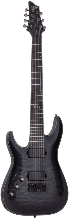 Schecter Hellraiser Hybrid C-7 Left-Handed Trans Black Burst