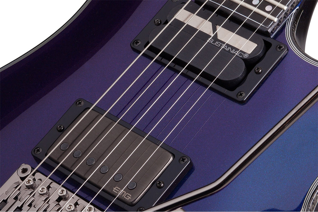 Schecter Hellraiser Hybrid C-1 Fr Sustainiac Ultra Violet