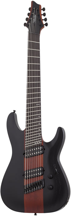 Schecter C-8 Rob Scallon Satin Dark Roast