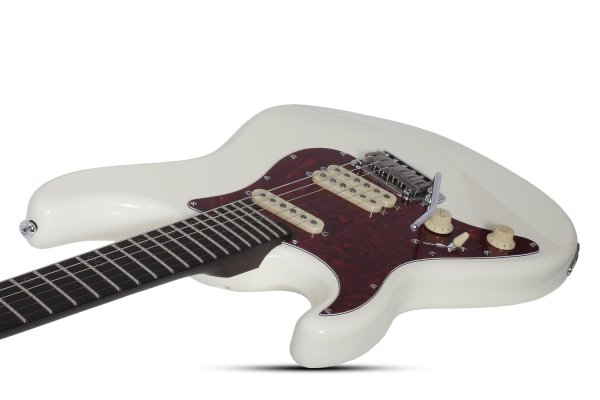 Schecter Multivoice MV-6 Left-Handed Olympic White