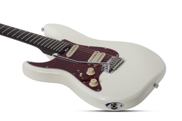 Schecter Multivoice MV-6 Left-Handed Olympic White