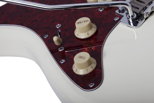 Schecter Multivoice MV-6 Left-Handed Olympic White