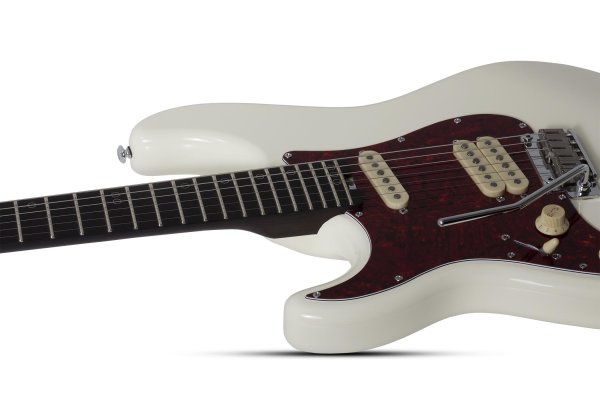 Schecter Multivoice MV-6 Left-Handed Olympic White