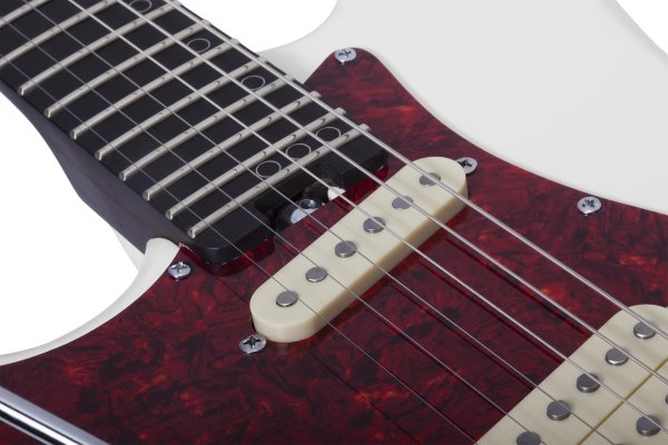 Schecter Multivoice MV-6 Left-Handed Olympic White