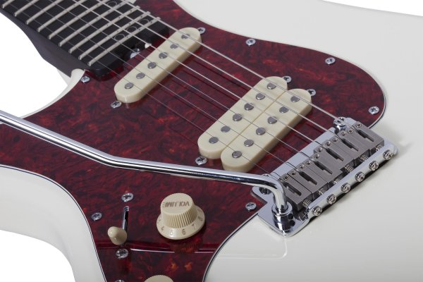 Schecter Multivoice MV-6 Left-Handed Olympic White