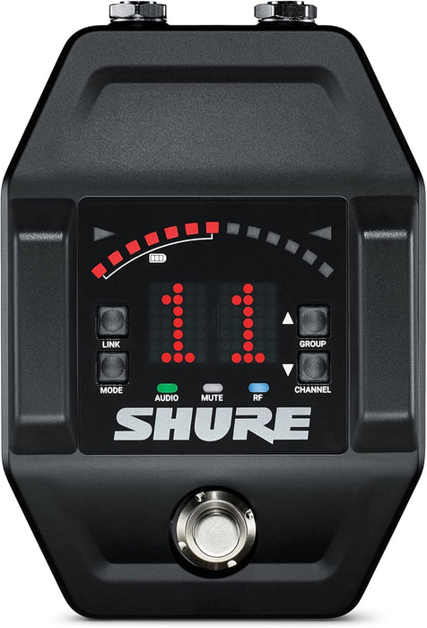Shure GLXD16+-Z3 Wireless Guitar Pedal System w/WA305 Instrument Cable