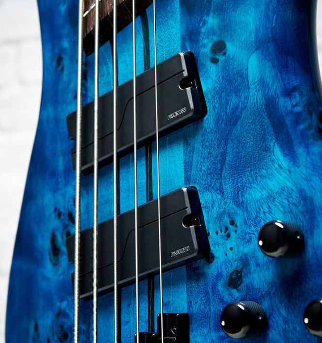 Spector NS Dimension MS 5, Black & Blue Gloss