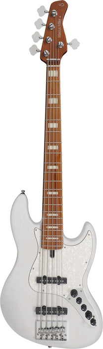 Sire Marcus Miller V8 5-String with Gig Bag, White Blonde
