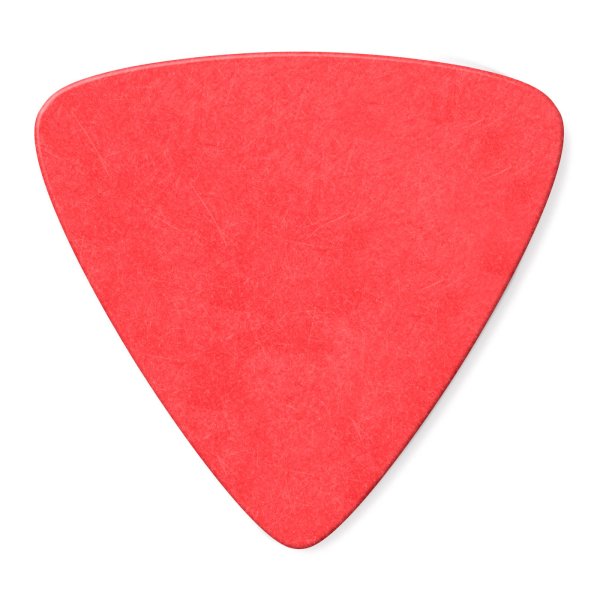 Dunlop Red 0.50mm Tortex Triangle Guitar Pick, 6 pack