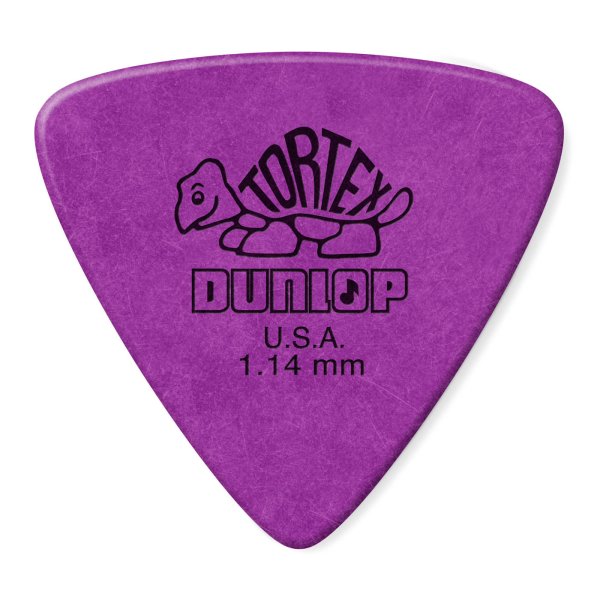 Dunlop Purple 1.14Mm Tortex® Triangle Guitar Pick (6/Pack)