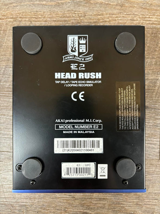 Akai E2 Headrush Delay /Tape Echo / Looper - Used
