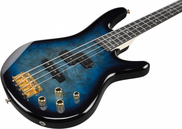 Ibanez GSR200PCTMU Gio SR Series 4 String RH Electric Bass - Transparent Marine Burst