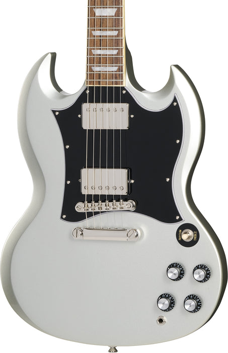 Epiphone SG Standard w/Gigbag, Silver Mist