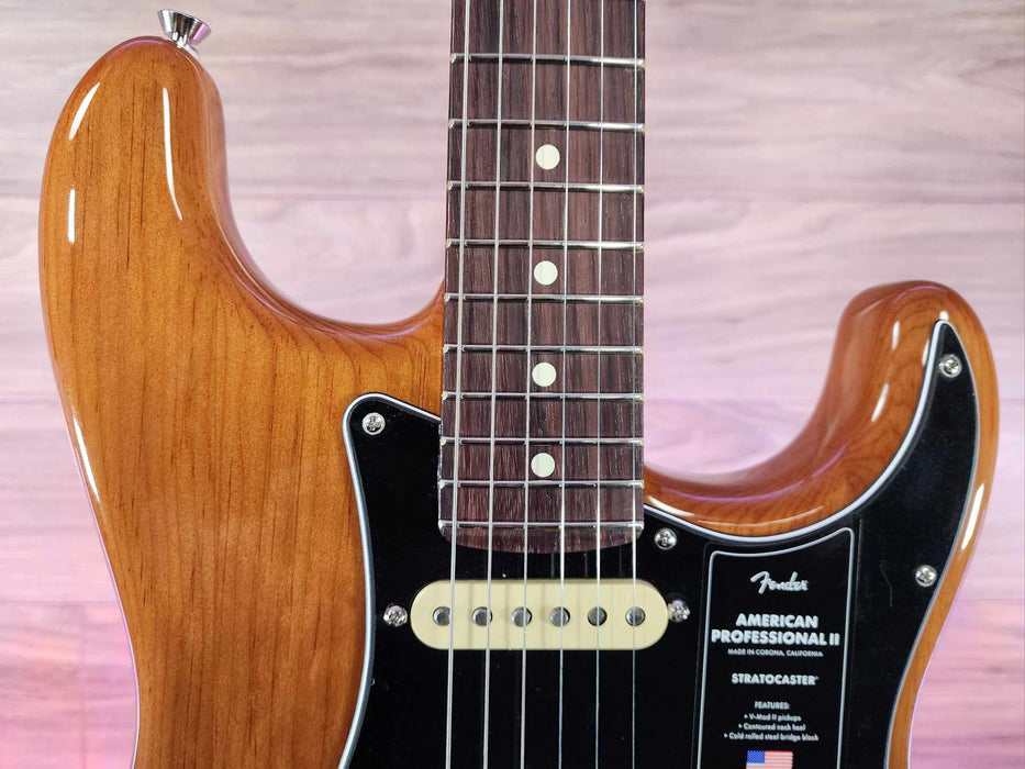 Fender American Professional II Stratocaster, Rosewood Fingerboard - Roasted Pine - B-stock