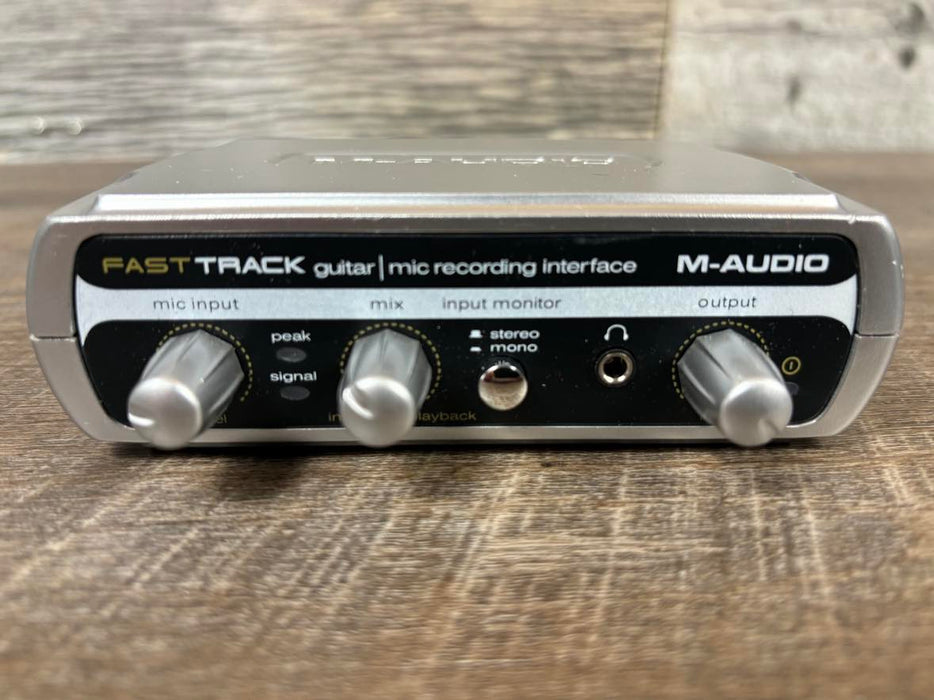M-Audio Fast Track Guitar / Mic Recording - Used