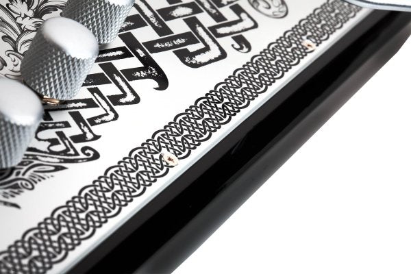 Wylde Audio Ironworks Viking FR Electric Guitar, Gloss Black