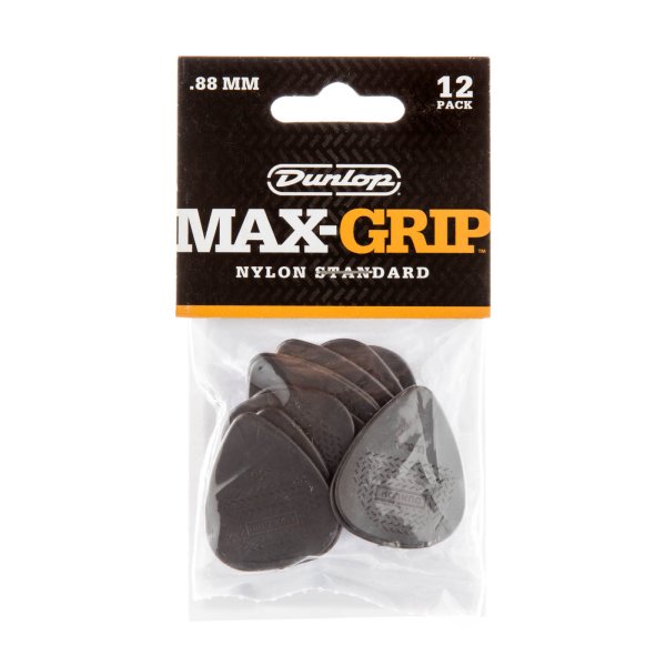 Dunlop .88 Max Grip 12 pick pack