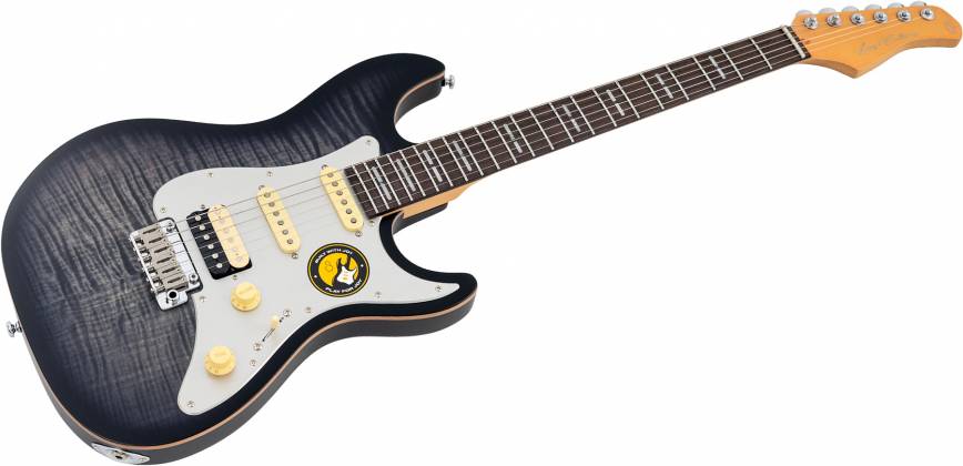 Sire S7 FM New Gen Electric Guitar, Transparent Black Satin