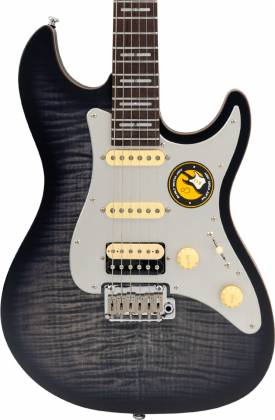Sire S7 FM New Gen Electric Guitar, Transparent Black Satin