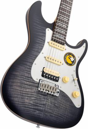 Sire S7 FM New Gen Electric Guitar, Transparent Black Satin