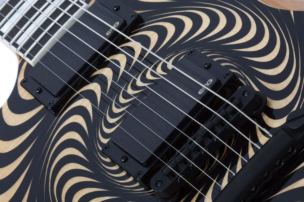 Wylde Audio Barbarian Left-Handed Rawtop Psychic Bullseye