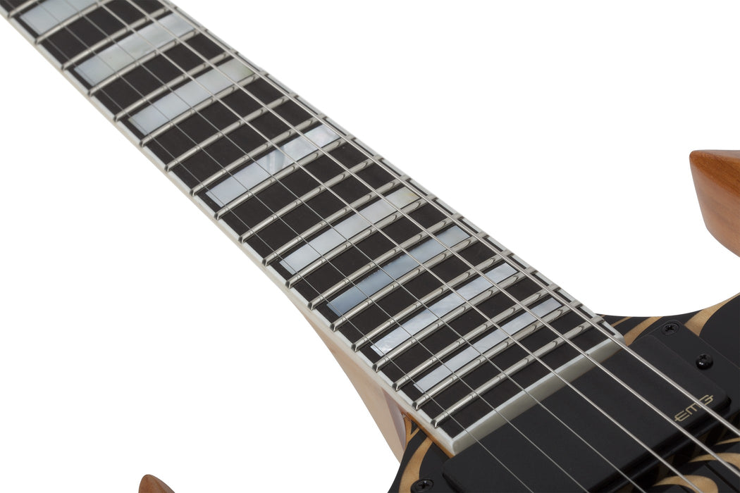 Wylde Audio Barbarian Left-Handed Rawtop Psychic Bullseye