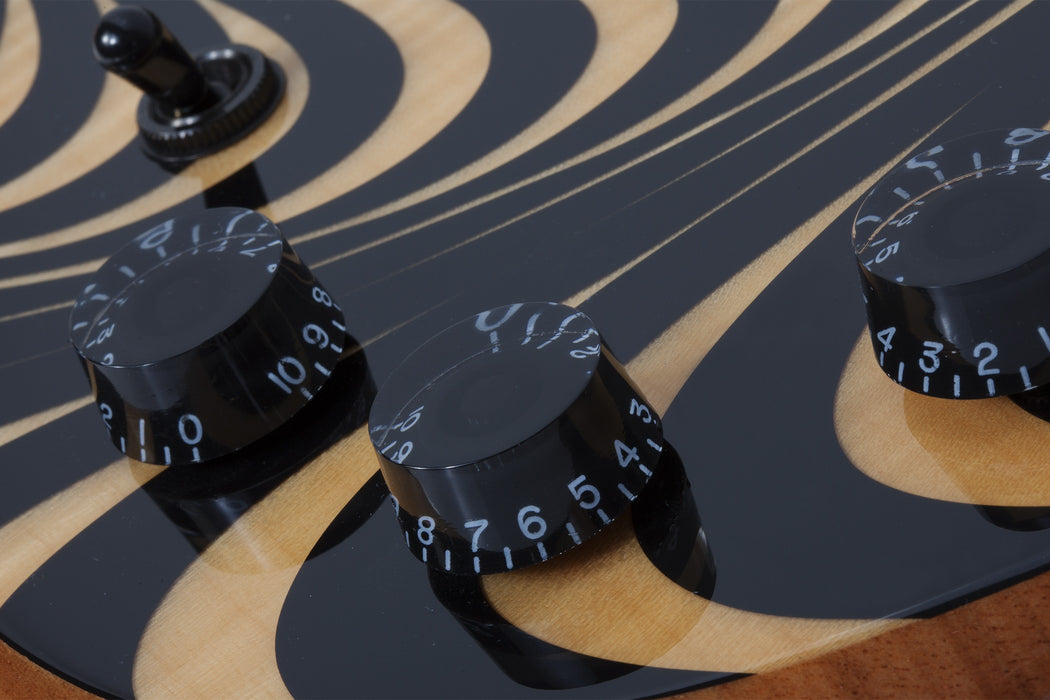 Wylde Audio Barbarian Left-Handed Rawtop Psychic Bullseye