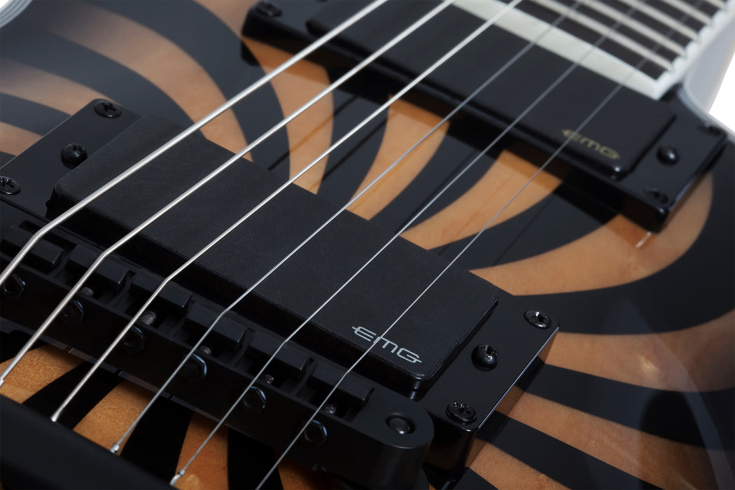 Wylde Audio Odin Grail Buzzsaw Charcoal Burst