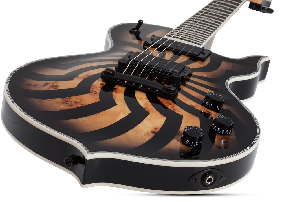 Wylde Audio Odin Grail Buzzsaw Charcoal Burst