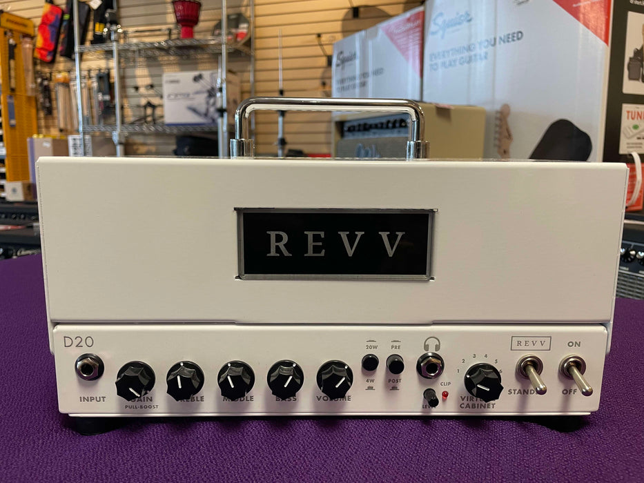 Revv D20 20/4-Watt Tube Head - White - Used