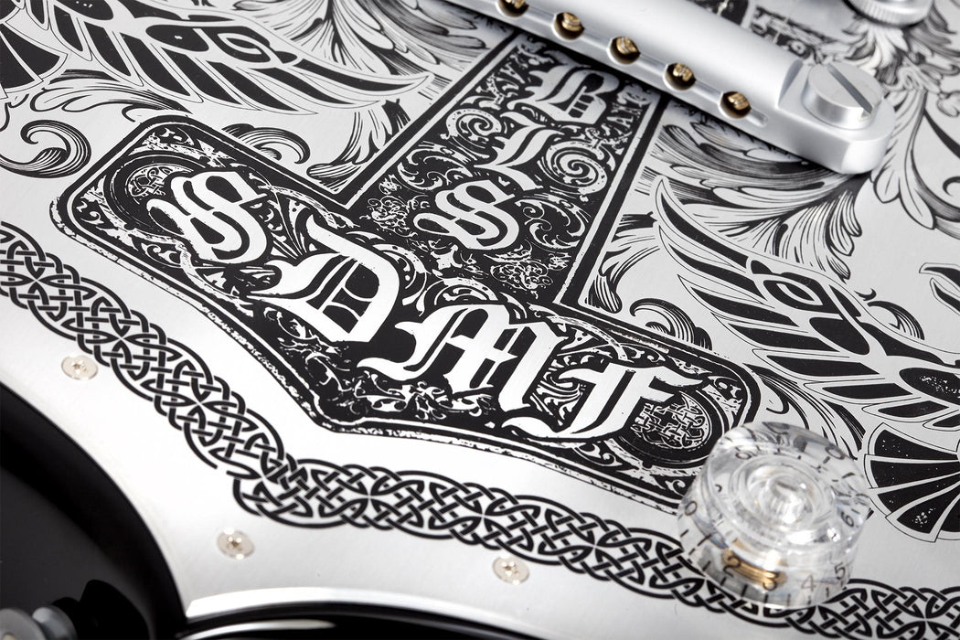 Wylde Audio Barbarian Ironworks Black Burst