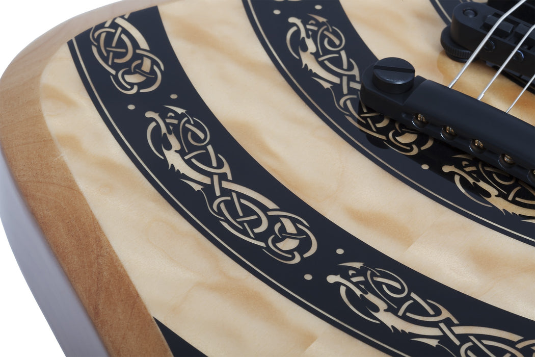 Wylde Audio Nomad Norse Dragon Bullseye Rawtop