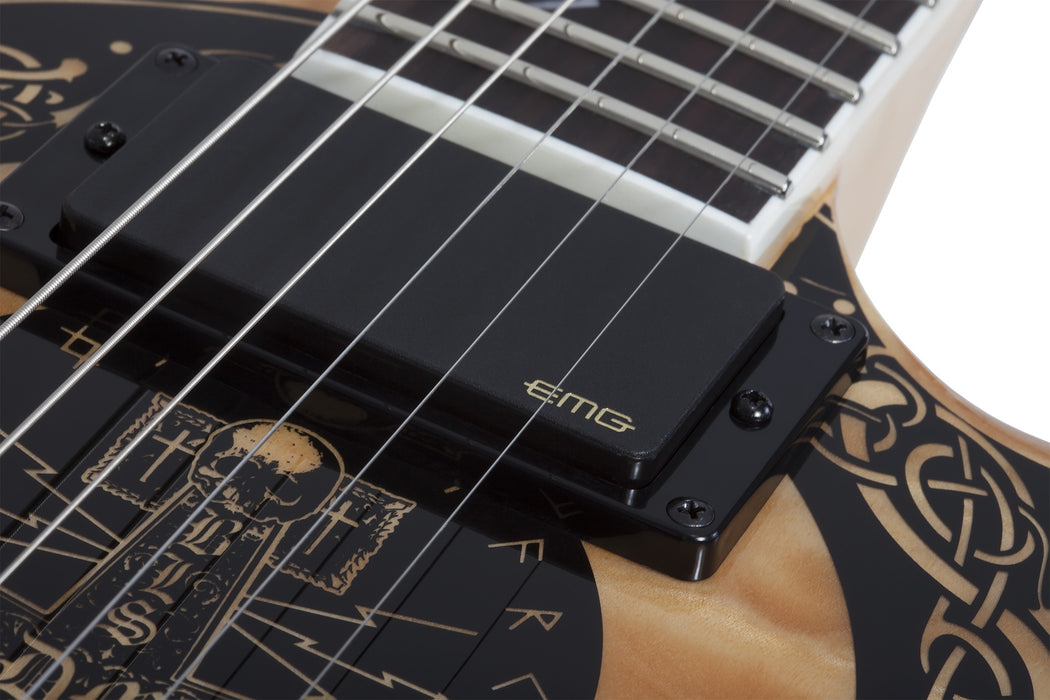 Wylde Audio Nomad Norse Dragon Bullseye Rawtop