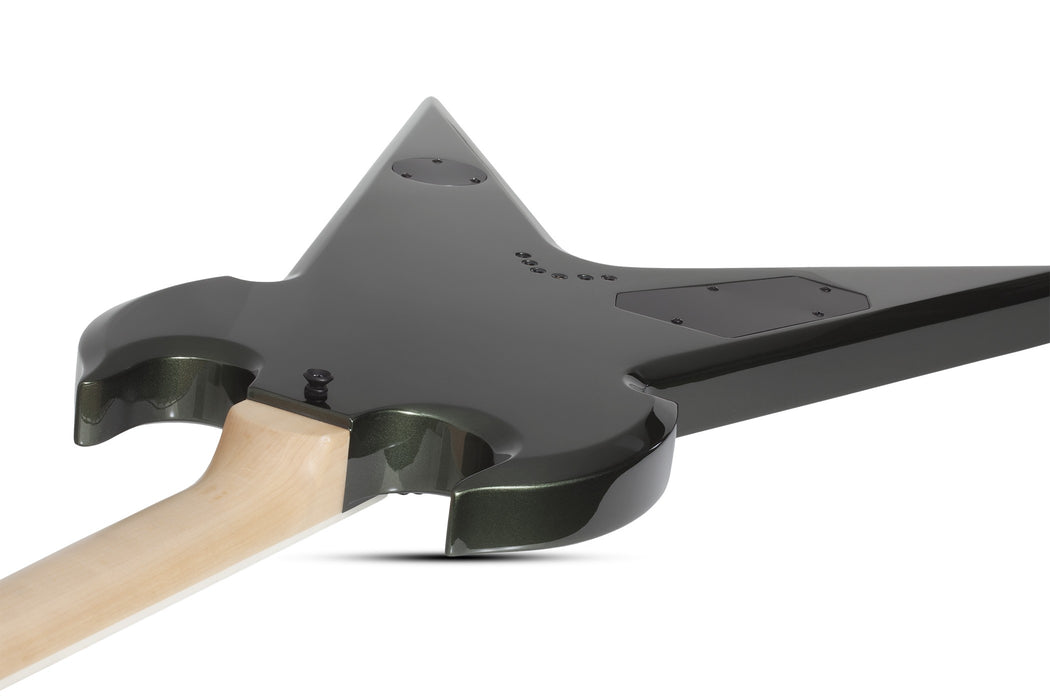 Wylde Audio Warhammer NT Norse Dragon Bullseye Electric Guitar, Metallic Green