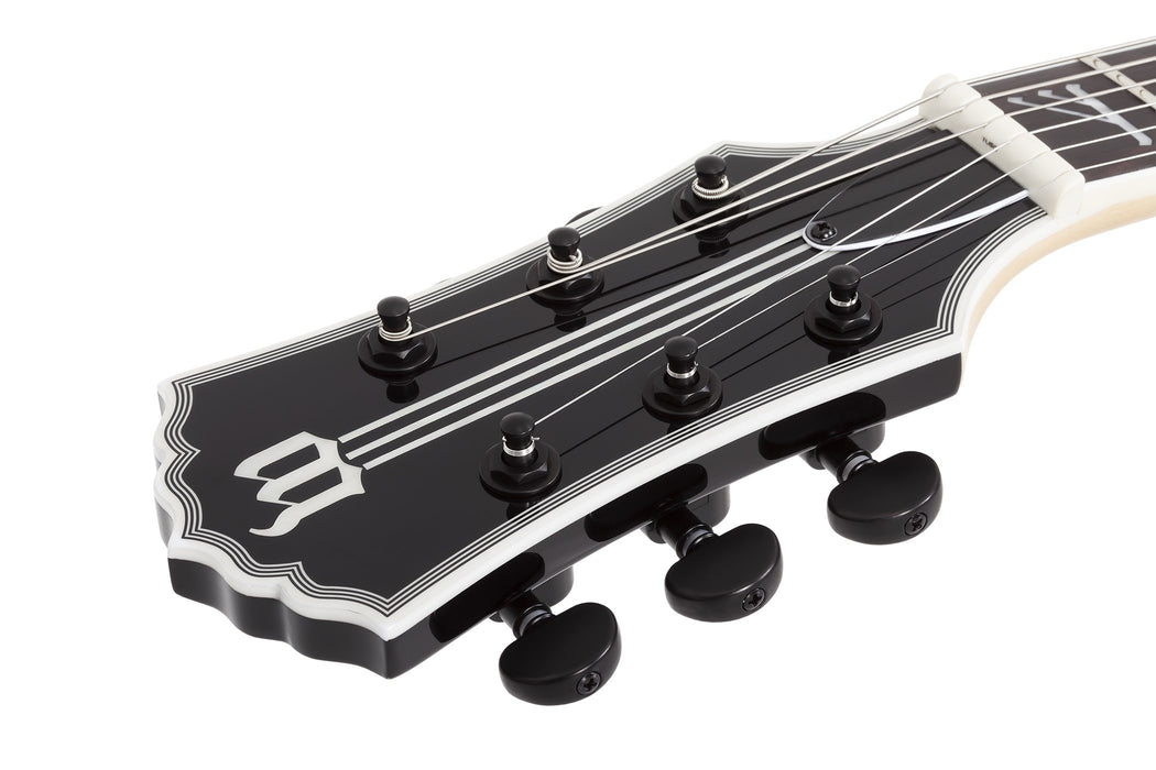 Wylde Audio Barbarian Left-Handed Electric Guitar, Blood Raven