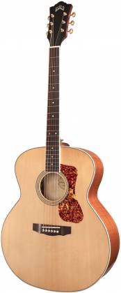 Guild F250EDLX BLD - Jumbo Acoustic-Electric Guitar with Fishman GT-1 Electronics - Blonde