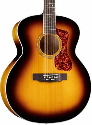 Guild F2512EDLX ATB - Jumbo 12-String Acoustic-Electric Guitar w/Fishman GT-1 Electronics, Antique Burst