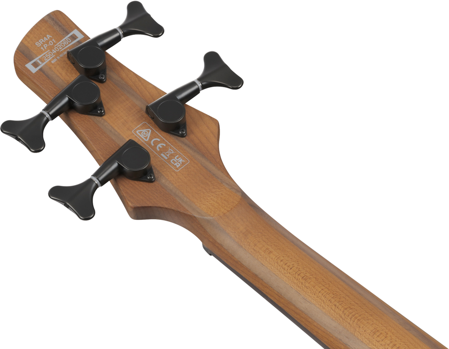 Ibanez SR Standard 4-String Electric Bass - Mahogany Brown Burst Low Gloss