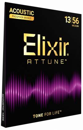 Elixir Attune Phosphore Bronze Médium .013-.056