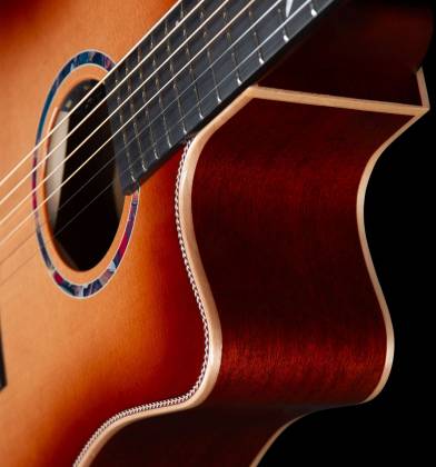 Seagull Peppino D'Agostino 30th Anniversary Ltd Acoustic Guitar w/Gig Bag, Peppino Burst