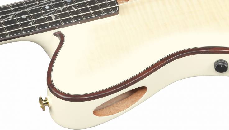 Ibanez TOD100FMN Tim Henson Signature Nylon-String Acoustic-Electric Guitar, Toasted Marshmallow Matte