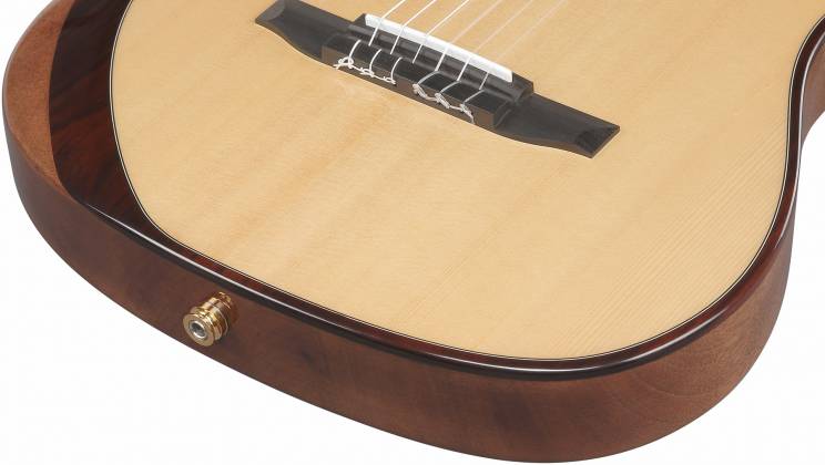 Ibanez TOD100NNT Tim Henson Signature Acoustic-ElectricNylon Guitar w/Gig Bag, Natural High Gloss