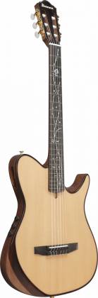 Ibanez TOD100NNT Tim Henson Signature Acoustic-ElectricNylon Guitar w/Gig Bag, Natural High Gloss