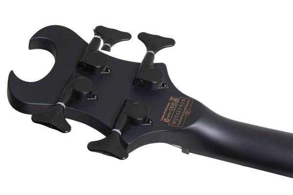 Schecter 90-SHC Devil-4 Bass Guitar, Blackout