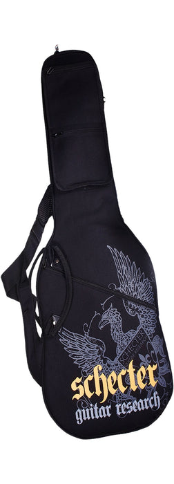 Schecter Bass Gig Bag Black With Blue Interior