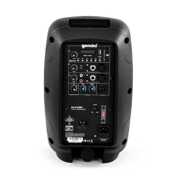 Haut-parleur Bluetooth actif Gemini de 500 watts de 8 pouces