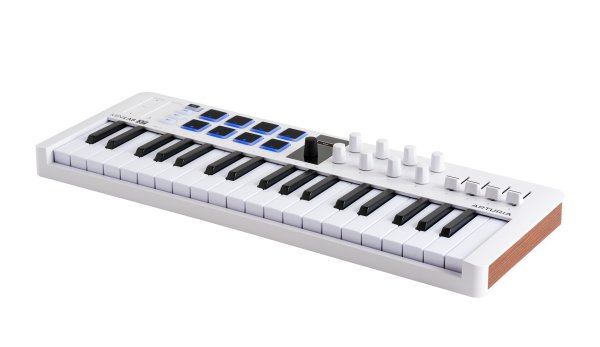 Arturia Universal 37-Key MIDI Controller, White