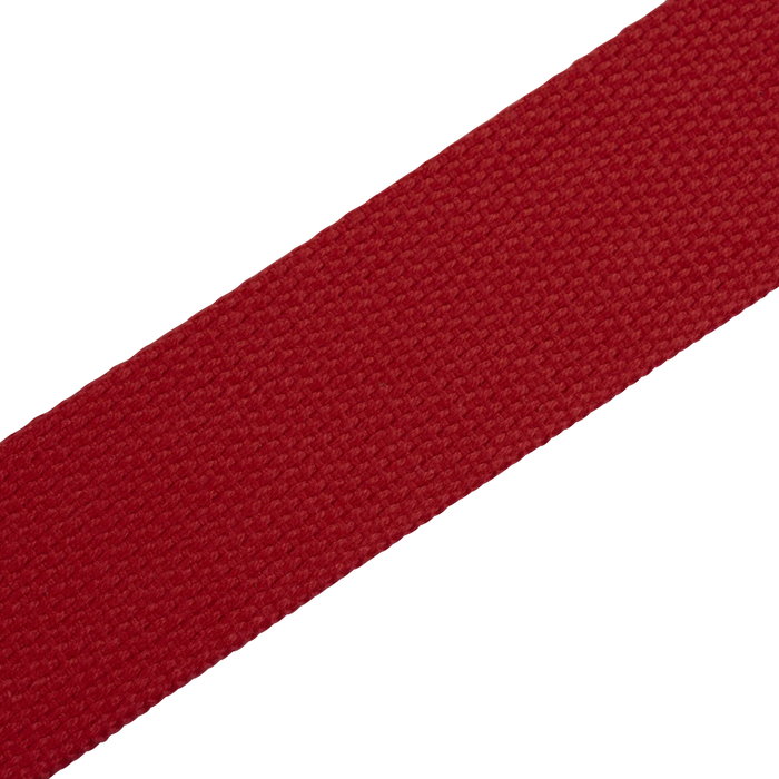 Levy's Signature Cotton Series 2" Wide Cotton Guitar Strap, Red