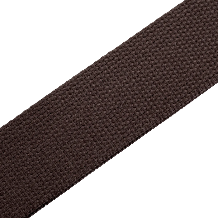 Levy's Signature Cotton Series 2" Wide Cotton Guitar Strap, Brown