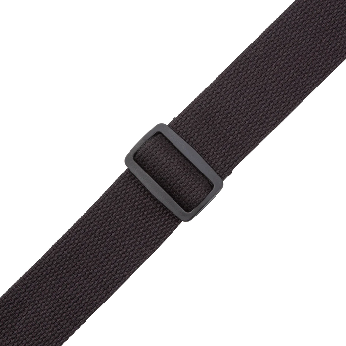 Levy's Divine Worship Series 2" Cotton Guitar Strap , Black